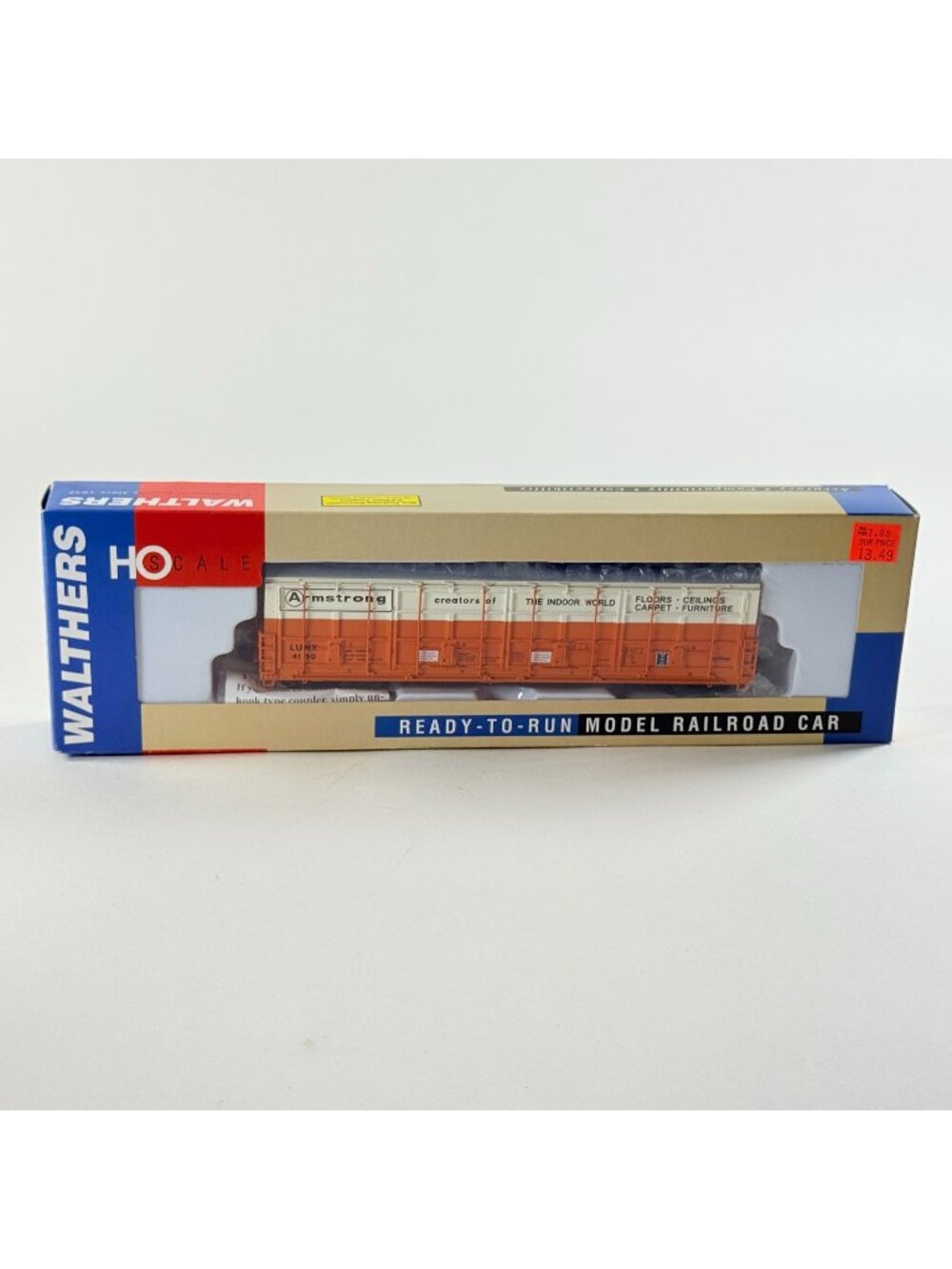 Walthers RTR HO #932-7009 Thrall Door Box Car Armstrong #4190 NIB